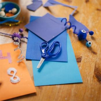 Fiskars Kinderschere 13cm blau 6+
